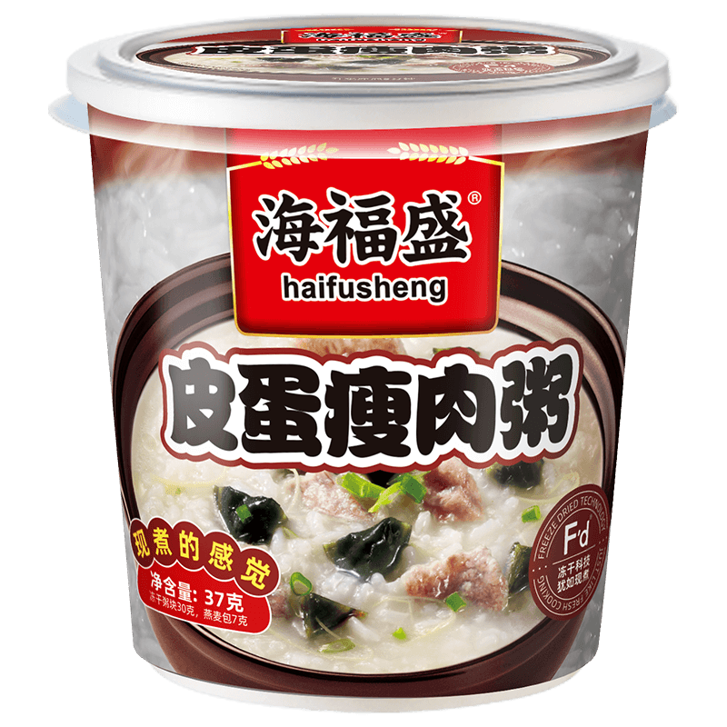 海福盛皮蛋瘦肉粥37g